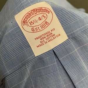 Brooks Brothers dress shirt 15.5 - 4/5